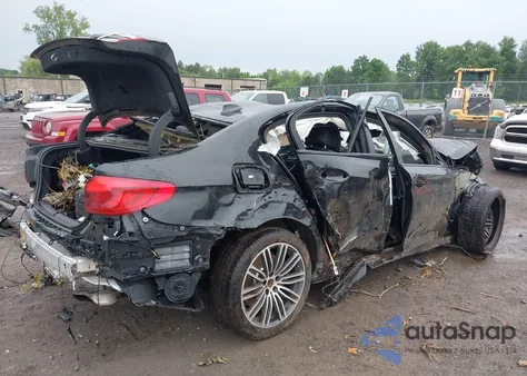 2020 BMW 540I xDrive из США, поврежденный, VIN WBAJS3C09LCD76324